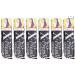 X-pression Ultra Braid synthetic hair extensions color #1B black approx. 210 cm (6 pieces). Black 210 cm (pack of 6)