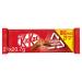 Kit Kat Milk 2 Finger Chocolate Biscuit Bars Multipack 21 x 20.7 g (Pack of 2)