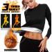 Shop Hocaies Women's Neoprene Sauna Shirt - XXL Fitness Corset for Enhanced Sweat & Body Shaping - Ideal for Cardio & Endurance Training - Buy Online on SooperMarket.com