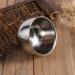 Premium Stainless Steel Shaving Soap Bowl for Men | Shaving Foam Tool & Brush | Perfect for Smooth Shaves - Buy Online on SooperMarket.com
