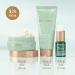 Biossance Smooth Start Body Travel Set: Squalane + Enzyme Sugar Scrub, Caffeine Toning Cream, & 100% Squalane Oil for Exfoliation and Hydration - Buy Online on SooperMarket.com