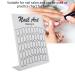 50pcs Nail Display Board Glass | Professional Nail Accessories for Manicure Stores | International Shipping Available - Buy Online on SooperMarket.com