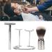 Razor Planing Men's Double Edge Safety Razor Kit | Manual Beard Cutting Tool with Brush & Holder - International Shipping - Buy Online on SooperMarket.com