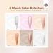 Saviland 6 Colors Acrylic Nail Kit - Professional Acrylic Powder Set for Strong Acrylic Nails - Basic Nudes Color Palette - 6x15g - Buy Online on SooperMarket.com