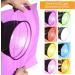Tallew 16 Pcs 28 x 40 Inch Cellophane Sheets Cello Wraps Colored Cellophane Paper Transparent Colored Gift Wrap Cellophane with 240 Pcs Metallic Twist Ties  for DIY Arts Crafts Gifts Wrapping - Buy Online on SooperMarket.com
