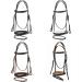 Buy Start Simple Bridle with Reins - Black English Combined Riding Strap for Shetland Pony Thoroughbred & Warmblood - Durable Leather Bridle 19mm - Buy Online on SooperMarket.com