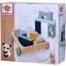 Eichhorn Construction Wagon with 11 Building Blocks - Pull-Along Toy for Kids 12 Pieces 18x17.5 cm Ideal for Ages 1+ - International Shipping Available - Buy Online on SooperMarket.com