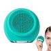 DASHIELL Face Brush Cleanser - Electric Facial Brush Gentle Silicone Face Wash Brush Silicone Waterproof Face Brush for Birthdays Anniversaries Facial Cleansing Holidays Green