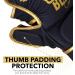 Beast Rage MMA Gloves for Men & Women - Adjustable Wrist Support Open Palm for Martial Arts Grappling and Sparring | S/M Gold - Buy Online on SooperMarket.com