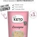Keto Chef Vegan Lasagne Pasta Sheets 270g - Zero Carb Konjac Shirataki, Free-From Flour, Paleo & Low Calorie - Ready to Eat - Buy Online on SooperMarket.com