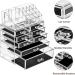 DreamGenius 3-Piece Acrylic Makeup Organizer Set with 8 Drawers - Stackable Vanity and Bathroom Cosmetic Storage - Buy Online on SooperMarket.com