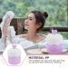 minkissy Face Foam Maker Face Wash Foamer Foam Maker Marshmallow Whip Maker Skin Care Deep Skincare Cleaner Tools for Travel Household Purple - Buy Online on SooperMarket.com
