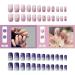 Dopi Purple Butterflies Gel Nail Strips - Long Lasting & Easy to Use - Buy Online on SooperMarket.com