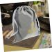 HAPINARY Travel Drawstring Bag Hair Tool Travel Bag Grey Fabric Bag for Hair Dryer - Buy Online on SooperMarket.com