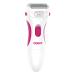 Conair Body and Facial Hair Removal for Women  Cordless Electric Dual Foil Shaver & Trimmer  Perfect for Face  Ear/Nose  Eyebrows  Legs  and Bikini Lines Foil Shaver White/Pink
