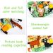 Eutionho Baby Soft Books: 3D Animals Tails Crinkle Sensory Touch and Feel Cloth Book for Baby Toddler Kids - Ideal for Developing Identify Skills - Boys and Girls TP - Buy Online on SooperMarket.com
