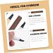 Angoily 8 Pcs Four Forked Eyebrow Pencil Miss Cosmetic Eyebrow Powder - Buy Online on SooperMarket.com