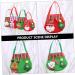 Anneome Santa Pants Treat Bags 3pcs Christmas Bag Candy Bags Cloth Goodie Bags Grocery Bags Xmas Candy Pouch Christmas Bag - Buy Online on SooperMarket.com