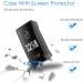 Fintie 3 Pack Screen Protector & Case for Fitbit Charge 3 - Full Protective Bumper Shell in Black, Clear, Silver - Buy Online on SooperMarket.com