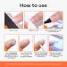 Modelones Solid Nail Glue Gel - Long-Lasting Strong Adhesion for Press On & Acrylic Nails | 30g DIY Nail Art UV Light Cured - Buy Online on SooperMarket.com