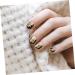 Amosfun 3 Boxes Alloy Nail Accessories Golden Nail Rhinestones Resin Filler Fake Nail Studs Nail Art Stud Eye Gem Glitter Nail Sequins Nail Art Stickers Manicure Accessories Metal 3D Alien - Buy Online on SooperMarket.com