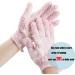 JASSINS African Net Long Bath Sponge & Exfoliating Gloves Set - Pink - Buy Online on SooperMarket.com
