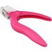 AMOS False Nails Clipper Acrylic UV Gel Fake Artificial Tips Edge Cutter Professional Nail Art Manicure Tool with Tip Trapper - Buy Online on SooperMarket.com