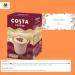Temas Costa Coffee Instant Coffee Sachets Bundled With Reusable Coffee Cup Sleeves & Coffee Stirrers | 3 Flavours - Creamy Cappuccino Salted Caramel Latte Millionaire Mocha (Mixed Variety Flavour) - Buy Online on SooperMarket.com