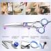 Maxshop Professional Dog Grooming Scissors Set - Titanium Stainless Steel Thinning Shears for Dogs & Cats - Set of 3 - Buy Online on SooperMarket.com