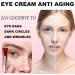 Caffeine Eye Cream for Dark Circles & Puffiness | Anti-Aging Under Eye Serum for Bags Wrinkles & Fine Lines - Visible Firming & Tightening Formula - Buy Online on SooperMarket.com