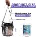 YCBB Clear Stadium-Approved Purse for Women - Adjustable Shoulder Strap - 8.8 Inch Clear Bag - Buy Online on SooperMarket.com