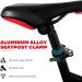 WINOMO 28.6mm Quick Release Bicycle Seat Clamp - Aluminum Alloy Road MTB Cycling Bike Seatpost Clamp in Black - Buy Online on SooperMarket.com