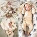 Kids Tales Newborn Baby Winter Rabbit Ear Hooded Romper 18-24 Months - Apricot - Buy Online on SooperMarket.com