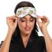 Haskirky Light Blocking Eye Mask - Breathable & Adjustable for Men and Women | Ideal for Travel, Yoga, Meditation, Office, Deep Sleep | Cute Cartoon Slot Design - Buy Online on SooperMarket.com