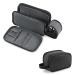 Lifewit Toiletry Bag for Men Large Travel Shaving Dopp Kit with Double Zippers Water-Resistant Bathroom & Travel Organizer for Full Size Toiletries and Shaving Accessories Medium Black Black M