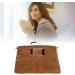Heated Warm Scarf - 5V Low Voltage USB Flannel Heating Blanket for Home & Office - Safe & Multifunctional | Brown - Buy Online on SooperMarket.com