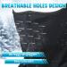 Kids Balaclava Ski Mask - Breathable Holes, Windproof Winter Fleece Neck Warmer - Boys Girls Black - Buy Online on SooperMarket.com
