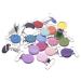 Sutoyuen 42pcs Metal Round Suspender Clips for DIY Pacifier Chains & Jewelry Accessories - Buy Online on SooperMarket.com