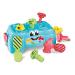 Clementoni 17042 Baby Clementoni workbench motor skills made of 100% recycled material for the development of the senses tool box with hammer screws & screwdrivers for small children from 10 months