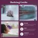 Lunar Blend Bath Tea by Purple Canyon: Lavender, Green Tea, Epsom Salt & Essential Oils | 3 Relaxing Bath Soaks | Skin Care Gifts for Women - Buy Online on SooperMarket.com