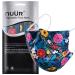 NU R 10pcs Floral 3 Ply Disposable Face Mask Mask with Filter Layer and Elastic Earloop Retail Sealed bags FLORAL-021