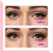 Lash Extension Kit - 10pcs Fluffy Wispy Fox Cat Eye & Volume Curly Strip Lashes for Natural Makeup & Cosplay | Lightweight Black Eyelashes - Buy Online on SooperMarket.com