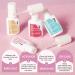 Jelly Nude Acrylic Dipping Powder System Essentials KitLiquid Glue Set Steps 1-4 Base Coat Activator Top Brush Saver Long Lasting and No Nail Lamp Needed for French Nails - Buy Online on SooperMarket.com