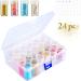 JUSTDOLIFE Embroidery Diamond Storage Box - 30 Small Beads Containers for Diamond Painting, Jewelry, Art & Craft - Buy Online on SooperMarket.com
