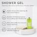 Durance Verbena Marseille Shower Gel 750ml - Body Wash With Almond & Olive Oils - Gently Cleanses Hydrates & Softens Skin - Vegan Friendly - Buy Online on SooperMarket.com