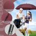 NINEMAX Large Golf Umbrella 62 Inch - Windproof, Automatic Open Double Canopy Vented, Oversized Adult Umbrella for Rain and Wind - Wine Red - Buy Online on SooperMarket.com
