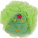 Angoily 4pcs Bath Flower Puff - Travel Loofah & Body Scrub Sponge Set for Festive Showers - Perfect Christmas Travel Accessories - Buy Online on SooperMarket.com
