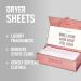 Buy Laundry Sauce Egyptian Rose Dryer Sheets – Eco-Friendly Fabric Softener for Fresh Laundry | Free International Shipping - Buy Online on SooperMarket.com