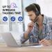 EKVANBEL Bluetooth Headset V5.2 with Adapter - Wireless Headphones with Noise Cancelling Microphone - On Ear Headset for Cell Phones, Laptop, Computer - M102 - Buy Online on SooperMarket.com