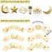 Lets Joy Pack of 12 Eid Mubarak Toppers 12 Pieces Ramadan Cake Decoration Wrappers Ramadan Kareem Topper Cupcake Glitter Muslim Islam Cupcake Eid Mubarak Cake Party Decoration - Buy Online on SooperMarket.com